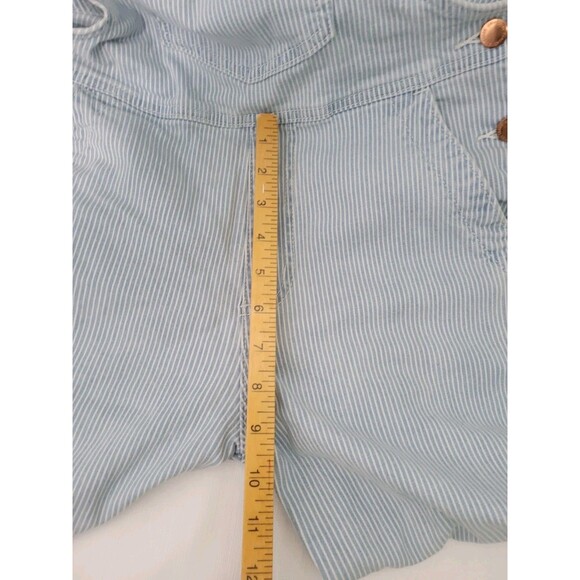 universal thread Women's Bip Overalls Striped Ligh Blue Size 00 - Picture 9 of 10